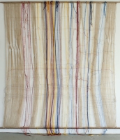 destabilisierte Leinwand, 220 x 170 cm